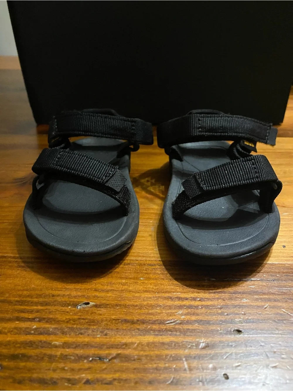 Teva Toddler Black Sandals